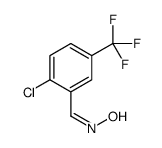 N-[[2-chloro-5-(trifluoromethyl)phenyl]methylidene]hydroxylamine Structure