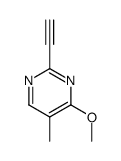 2-ethynyl-4-methoxy-5-methylpyrimidine Structure