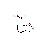 苯并[d]异噁唑-7-甲酸结构式