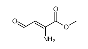 2-Pentenoic acid, 2-amino-4-oxo-, methyl ester (9CI) structure