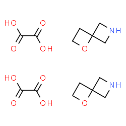 1-Oxa-6-azaspiro[3.3]heptane oxalate(2:1) Structure