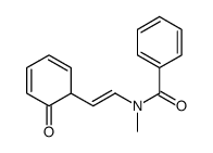 N-methyl-N-[2-(6-oxocyclohexa-2,4-dien-1-yl)ethenyl]benzamide Structure