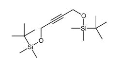 tert-butyl-[4-[tert-butyl(dimethyl)silyl]oxybut-2-ynoxy]-dimethylsilane结构式