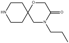 4-Propyl-1-oxa-4,9-diaza-spiro[5.5]undecan-3-one Structure