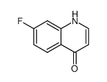 4(1H)-Quinolinone,7-fluoro-(9CI)结构式