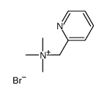 trimethyl(pyridin-2-ylmethyl)azanium,bromide Structure