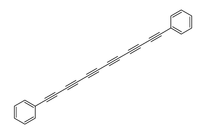 12-phenyldodeca-1,3,5,7,9,11-hexaynylbenzene Structure