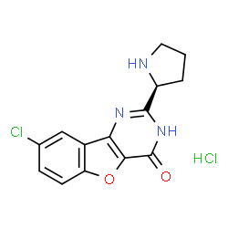 XL413 hydrochloride structure