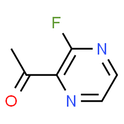 Ethanone, 1-(3-fluoropyrazinyl)- (9CI) structure