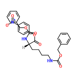 Z-Lys(Z)-ONp Structure