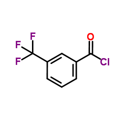 3-三氟甲基苯甲酰氯结构式