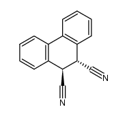 (E)-9,10-dicyano-9,10-dihydrophenanthrene Structure