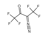 hexafluoro-3-diazo-2-butanone结构式