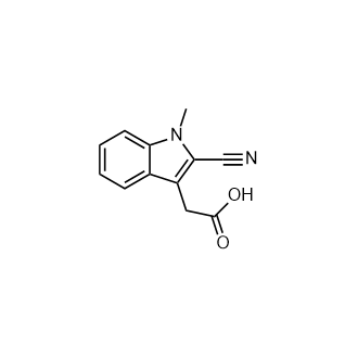 2-(2-氰基-1-甲基-1H-吲哚-3-基)乙酸图片