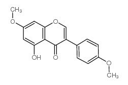 7-O-甲基鹰嘴豆芽素A结构式