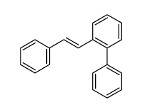 2-(2-phenylethenyl)-o-biphenyl Structure