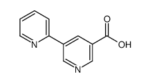 5-(pyridin-2-yl)pyridine-3-carboxylic acid结构式