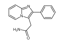 2-Phenyl-imidazo[1,2-a]pyridine-3-acetamide Structure