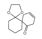 1,4-dioxadispiro[4.0.5.4]pentadec-9-en-7-one Structure