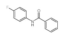 N-(4-fluorophenyl)benzamide结构式