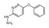 3-hydrazino-6-phenoxy-pyridazine Structure