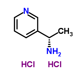 (S)-1-(吡啶-3-基)乙胺二盐酸盐图片