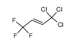 1,1,1-trichloro-4,4,4-trifluoro-but-2t-ene Structure