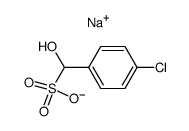 sodium (4-chlorophenyl)(hydroxy)methanesulfonate结构式