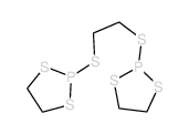 1,3,2-Dithiaphospholane, 2,2-[1,2-ethanediylbis (thio)]bis-结构式