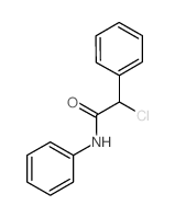 2-Chloro-N,2-diphenylacetamide Structure