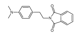 2-[2-(4-N,N-dimethylaminophenyl)-ethyl]-isoindole-1,3-dione Structure