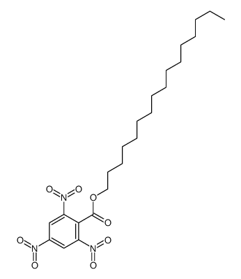 hexadecyl 2,4,6-trinitrobenzoate结构式