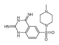 6-(4-methylpiperazin-1-yl)sulfonylquinazoline-2,4-diamine Structure