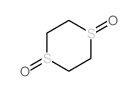 1,4-Dithiane, 1,4-dioxide结构式