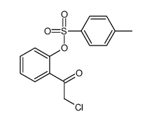 [2-(2-chloroacetyl)phenyl] 4-methylbenzenesulfonate Structure