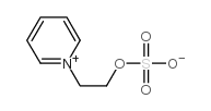 1-[2-(sulphonatooxy)ethyl]pyridinium structure