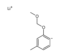 lithium,1-(methoxymethoxy)-3-methylbenzene-6-ide Structure