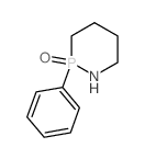 2-phenyl-1-aza-2$l^C10H14NOP-phosphacyclohexane 2-oxide structure