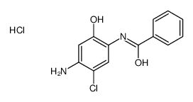 N-(4-amino-5-chloro-2-hydroxyphenyl)benzamide,hydrochloride结构式