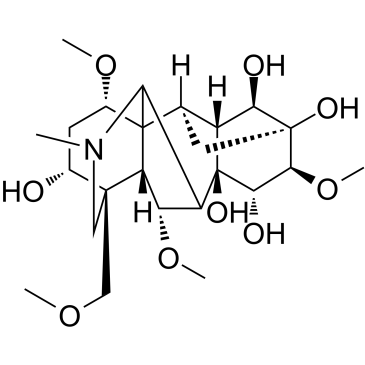 新乌头原碱结构式