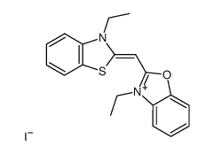 3-ethyl-2-[(3-ethyl-3H-benzothiazol-2-ylidene)methyl]benzoxazolium iodide picture