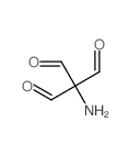 aminomethanetricarbaldehyde Structure