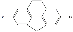 2,6-dibromo-8,9-dihydro-4H-cyclopenta[def]phenanthrene Structure