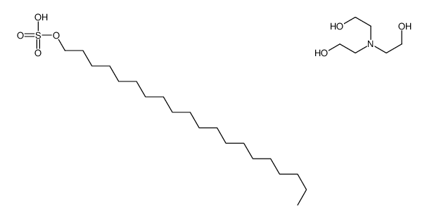 icosyl hydrogen sulphate, compound with 2,2',2''-nitrilotriethanol (1:1) structure