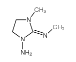 1-Imidazolidinamine,3-methyl-2-(methylimino)-结构式