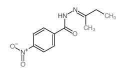 N-(butan-2-ylideneamino)-4-nitro-benzamide picture