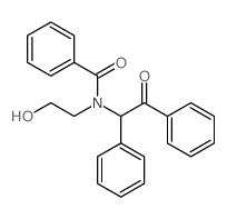 Benzamide, N-(2-hydroxyethyl)-N-(2-oxo-1,2-diphenylethyl)- picture