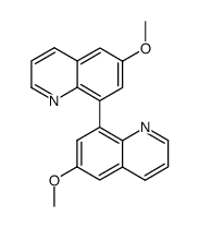 6,6'-dimethoxy-8,8'-biquinolyl结构式