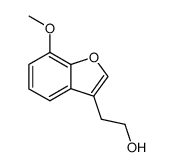 7-methoxy-3-benzofuranethanol结构式