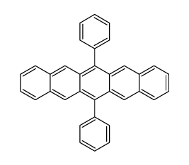 6,13-二苯基并五苯结构式
